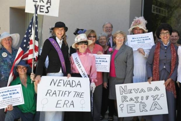 Nevada Rally for ratification of the Equal Rights Amendment