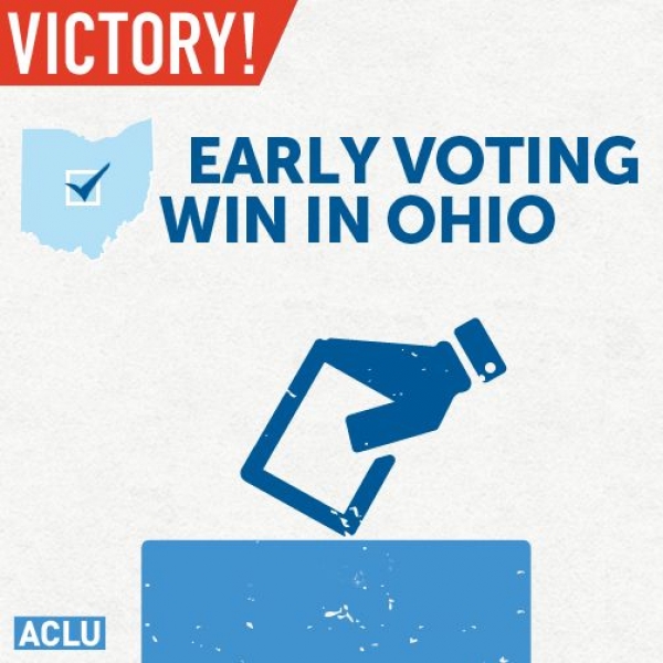 Ohio Voters Gain Greater Access to Ballot in ACLU Settlement