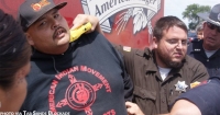 Cops Hold Tasers to Necks and Hearts of Lakota Protesters Trying to Stop Budweiser Trucks